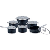 Набір посуду 12 предметів ASTRA A-2512, набір посуду для електричних плит, збірний набір каструль. Зображення №10