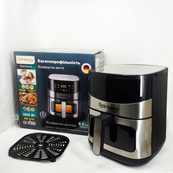 Аэрогриль Rainberg RB-2295 3800 Вт, 8.5 литров, воздушная мультипечь, фритюрница без масла, аэрогриль. Изображение №3 Аэрогриль Rainberg RB-2295 3800 Вт, 8.5 литров, воздушная мультипечь, фритюрница без масла, аэрогриль. Изображение №3