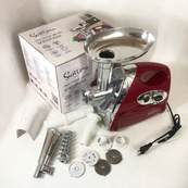 Електром'ясорубка Suntera SMG-5420R 1800 Вт, електром'ясорубка соковитискач для томатів, м'ясорубка для дому. Зображення №7