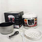 Мультиварка Domotec MS-7727 5 л 900 Вт, 12 режимів, Мультиварка електрична кухонна з чашею. Зображення №2 Мультиварка Domotec MS-7727 5 л 900 Вт, 12 режимів, Мультиварка електрична кухонна з чашею. Зображення №2