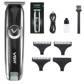 Машинка для стрижки VGR V-168 бездротова з комплектом насадок, Електробритва для голови. Зображення №3