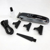 Машинка для стрижки VGR V-168 бездротова з комплектом насадок, Електробритва для голови. Зображення №12