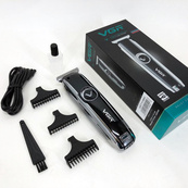 Машинка для стрижки VGR V-168 бездротова з комплектом насадок, Електробритва для голови. Зображення №13