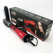 Фен щітка для сушіння волосся, що обертається Gemei GM-4829, Стайлер для укладання, браш повітряний, плойка гребінець. Зображення №2