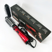 Фен щітка для сушіння волосся, що обертається Gemei GM-4829, Стайлер для укладання, браш повітряний, плойка гребінець. Зображення №12