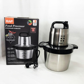 Кухонный блендер-измельчитель RAF R.7008 6 л 1600 Вт, Мощный измельчитель с чашей нержавеющая сталь. Изображение №4 Кухонный блендер-измельчитель RAF R.7008 6 л 1600 Вт, Мощный измельчитель с чашей нержавеющая сталь. Изображение №4