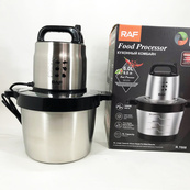 Кухонный блендер-измельчитель RAF R.7008 6 л 1600 Вт, Мощный измельчитель с чашей нержавеющая сталь. Изображение №7 Кухонный блендер-измельчитель RAF R.7008 6 л 1600 Вт, Мощный измельчитель с чашей нержавеющая сталь. Изображение №7