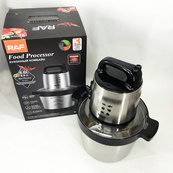 Кухонный блендер-измельчитель RAF R.7008 6 л 1600 Вт, Мощный измельчитель с чашей нержавеющая сталь. Изображение №10 Кухонный блендер-измельчитель RAF R.7008 6 л 1600 Вт, Мощный измельчитель с чашей нержавеющая сталь. Изображение №10