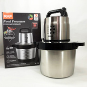 Кухонный блендер-измельчитель RAF R.7008 6 л 1600 Вт, Мощный измельчитель с чашей нержавеющая сталь. Изображение №11 Кухонный блендер-измельчитель RAF R.7008 6 л 1600 Вт, Мощный измельчитель с чашей нержавеющая сталь. Изображение №11