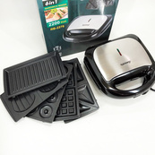 Мультимейкер бутербродница 6 в 1 Rainberg RB-2276 съемные формы с антипригарным покрытием 2200 Вт. Изображение №9 Мультимейкер бутербродница 6 в 1 Rainberg RB-2276 съемные формы с антипригарным покрытием 2200 Вт. Изображение №9