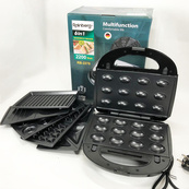 Мультимейкер бутербродница 6 в 1 Rainberg RB-2276 съемные формы с антипригарным покрытием 2200 Вт. Изображение №11 Мультимейкер бутербродница 6 в 1 Rainberg RB-2276 съемные формы с антипригарным покрытием 2200 Вт. Изображение №11