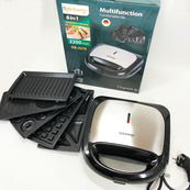 Мультимейкер бутербродница 6 в 1 Rainberg RB-2276 съемные формы с антипригарным покрытием 2200 Вт. Изображение №12 Мультимейкер бутербродница 6 в 1 Rainberg RB-2276 съемные формы с антипригарным покрытием 2200 Вт. Изображение №12