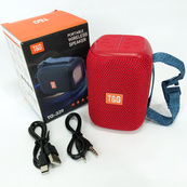 Портативна Bluetooth колонка TG339 5W з RGB підсвічуванням, Гучна блютуз колонка. Колір: червоний. Зображення №16