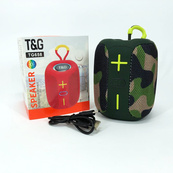Портативна Bluetooth колонка TG658 8W з RGB підсвічуванням, Гучна блютуз колонка. Колір: камуфляж. Зображення №5