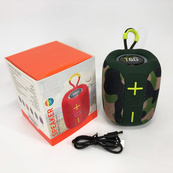 Портативна Bluetooth колонка TG658 8W з RGB підсвічуванням, Гучна блютуз колонка. Колір: камуфляж. Зображення №8