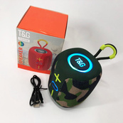 Портативна Bluetooth колонка TG658 8W з RGB підсвічуванням, Гучна блютуз колонка. Колір: камуфляж. Зображення №10