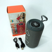 Bluetooth колонка портативная TG656 FM-радио, Громкая блютуз колонка, Колонка для вечеринки. Цвет: серый. Изображение №13