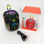 Портативна Bluetooth колонка TG658 8W з RGB підсвічуванням, Гучна блютуз колонка. Колір: камуфляж. Зображення №15