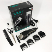 Машинка для стрижки VGR V-130 проводная профессиональная с насадками для окантовки триммер для волос. Изображение №8 Машинка для стрижки VGR V-130 проводная профессиональная с насадками для окантовки триммер для волос. Изображение №8
