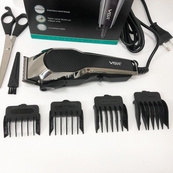 Машинка для стрижки VGR V-130 проводная профессиональная с насадками для окантовки триммер для волос. Изображение №11 Машинка для стрижки VGR V-130 проводная профессиональная с насадками для окантовки триммер для волос. Изображение №11