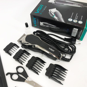 Машинка для стрижки VGR V-130 проводная профессиональная с насадками для окантовки триммер для волос. Изображение №14 Машинка для стрижки VGR V-130 проводная профессиональная с насадками для окантовки триммер для волос. Изображение №14