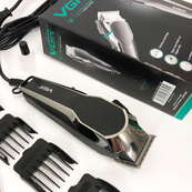 Машинка для стрижки VGR V-130 проводная профессиональная с насадками для окантовки триммер для волос. Изображение №19 Машинка для стрижки VGR V-130 проводная профессиональная с насадками для окантовки триммер для волос. Изображение №19