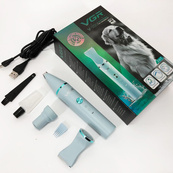 Акумуляторна машинка для стрижки тварин VGR 3 в 1 V-205. Зображення №20