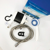 Душ акумуляторний туристичний портативний похідний мобільний душ Portable Outdoor Shower. Зображення №14