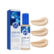 Тональна основа для обличчя Enough Ultra X10 Cover Up Collagen 100 мл, № 21 Бежева. Зображення №5