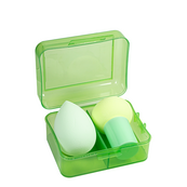 Набір спонжів для макіяжу - "Крапля" та "Гриб", 2 штуки. Изображение №2