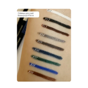 Олівець для очей водостійкий Topface Waterproof Eyeliner PT614 № 107 Зелений. Зображення №3