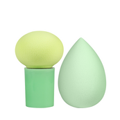 Набір спонжів для макіяжу - "Крапля" та "Гриб", 2 штуки. Изображение №3