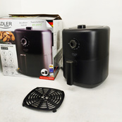 Аэрофритюрница аэрогриль Adler AD 6310 2200Вт 3 литра съемная решетка автоматическое отключение. Изображение №6 Аэрофритюрница аэрогриль Adler AD 6310 2200Вт 3 литра съемная решетка автоматическое отключение. Изображение №6