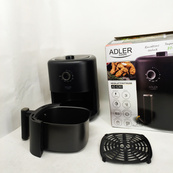 Аэрофритюрница аэрогриль Adler AD 6310 2200Вт 3 литра съемная решетка автоматическое отключение. Изображение №7 Аэрофритюрница аэрогриль Adler AD 6310 2200Вт 3 литра съемная решетка автоматическое отключение. Изображение №7