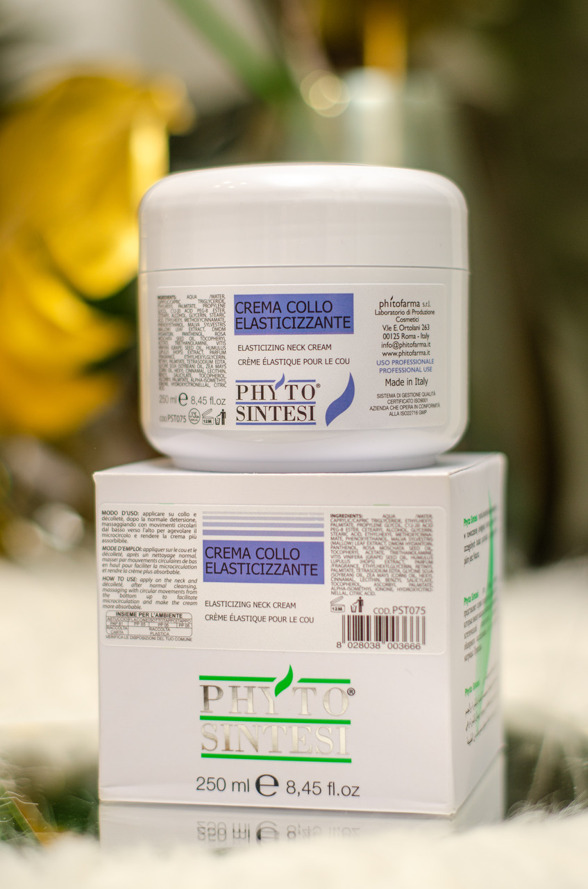 Крем для шиї та декольте З ЕЛАСТИНОМ PHYTO SINTESI 250мл Крем для шиї та декольте З ЕЛАСТИНОМ PHYTO SINTESI 250мл