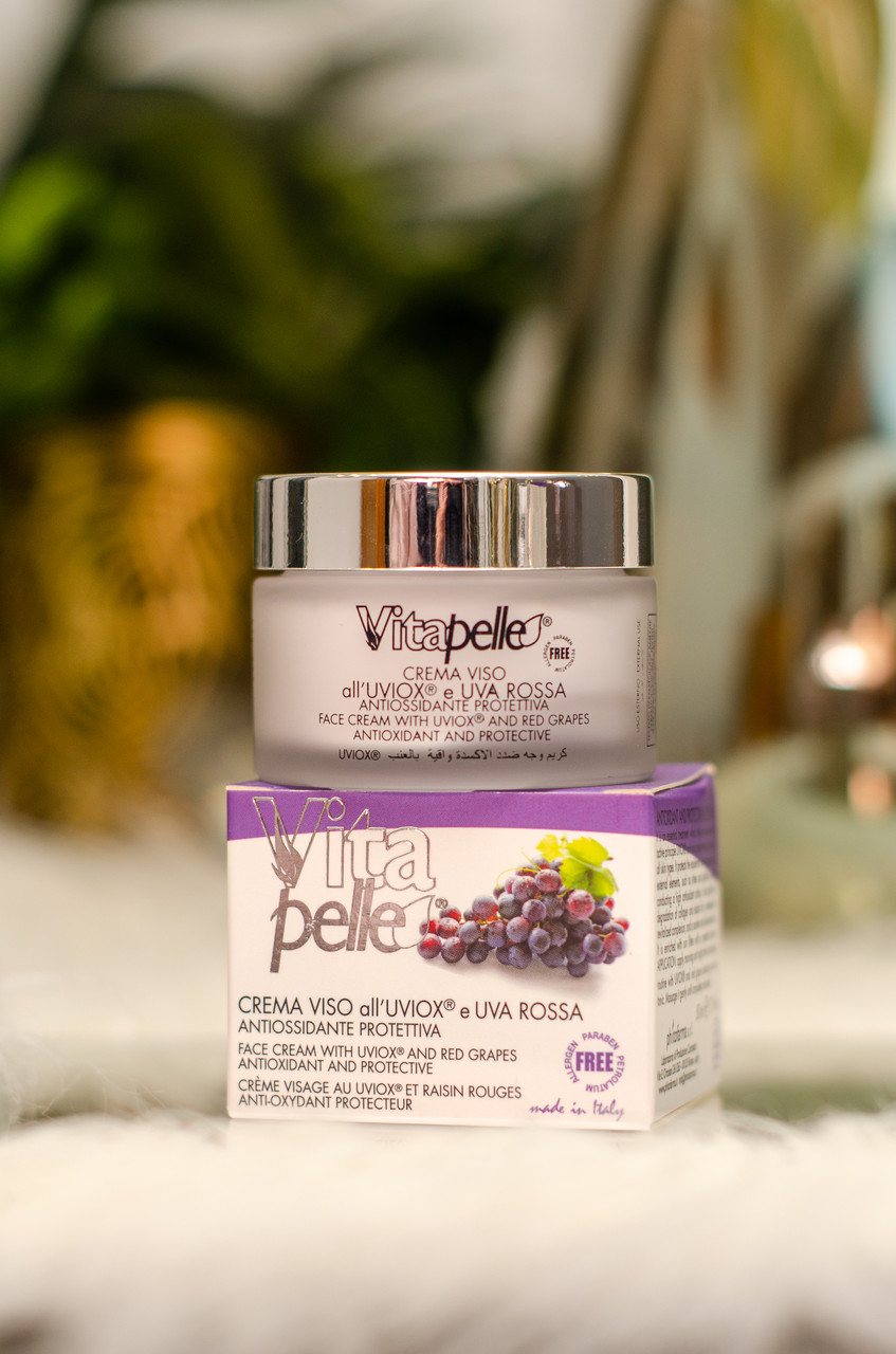 Виноградний крем для обличчя 50мл VITAPELLE ВІТАПЕЛЛЕ Виноградний крем для обличчя 50мл VITAPELLE ВІТАПЕЛЛЕ