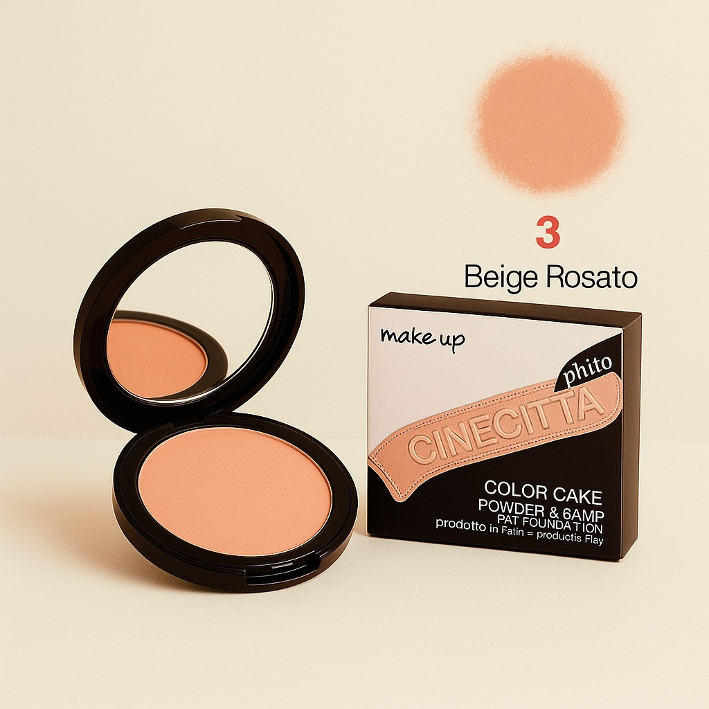 Тон пудра 2В1 CINECITTA ЧІНІЧІТА №3 Тон пудра 2В1 CINECITTA ЧІНІЧІТА №3