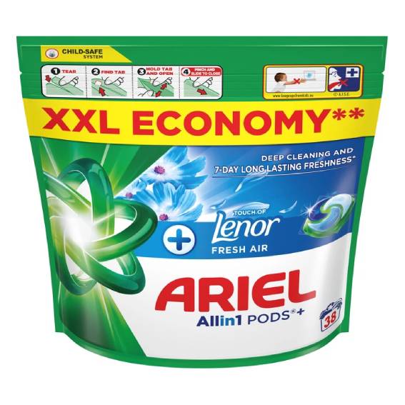 Капсули для прання Ariel Екстрасила 38 шт. (80831373) Капсули для прання Ariel Екстрасила 38 шт. (80831373)