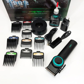 Профессиональная машинка для стрижки волос VGR V-001 с дисплеем 9000 об/мин и 10 насадками (1,5-24 мм). Изображение №6