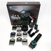 Профессиональная машинка для стрижки волос VGR V-001 с дисплеем 9000 об/мин и 10 насадками (1,5-24 мм). Изображение №8