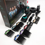 Профессиональная машинка для стрижки волос VGR V-001 с дисплеем 9000 об/мин и 10 насадками (1,5-24 мм). Изображение №13