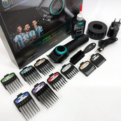 Профессиональная машинка для стрижки волос VGR V-001 с дисплеем 9000 об/мин и 10 насадками (1,5-24 мм). Изображение №16