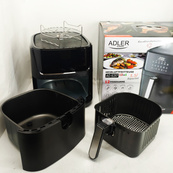 Аэрофритюрница ADLER AD 6317 5.5Л 2500Вт мультипечь аэрогриль. Изображение №7