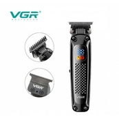 Машинка для стрижки волосся триммер VGR V-972 професійна з насадками акумуляторна USB. Зображення №6
