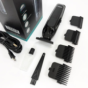 Машинка для стрижки волосся триммер VGR V-972 професійна з насадками акумуляторна USB. Зображення №9