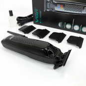 Машинка для стрижки волосся триммер VGR V-972 професійна з насадками акумуляторна USB. Зображення №18