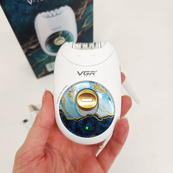 Эпилятор женский аккумуляторный VGR V-706 GREEN. Изображение №2