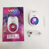 Епілятор жіночий акумуляторний VGR V-706 PINK. Зображення №4 Епілятор жіночий акумуляторний VGR V-706 PINK. Зображення №4