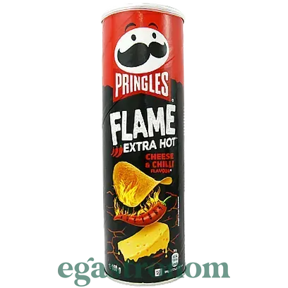 Чипси гострі з сиром та чілі Прінглс Pringles cheese&chilli 160g 6шт/ящ Чипси гострі з сиром та чілі Прінглс Pringles cheese&chilli 160g 6шт/ящ