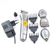 Набір для стрижки Pro Gemei GM-580 тример 7в1 для стрижки волосся, гоління бороди, для носа та вух, стайлер. Зображення №3